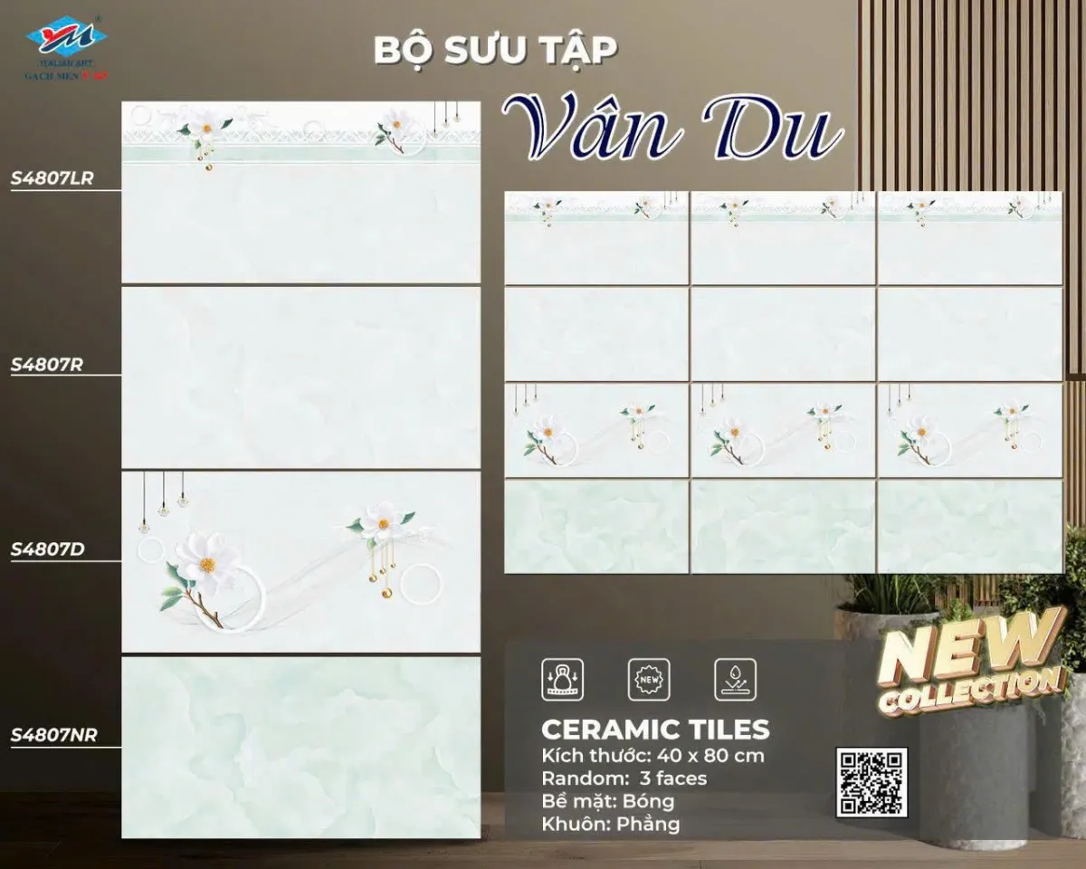 Gạch Ôp Tường 40x80cm thân đậm-nhạt-5728
