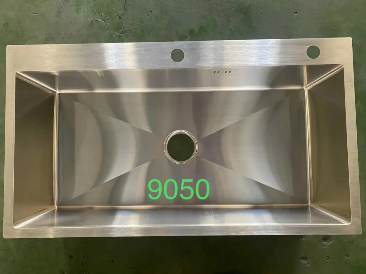 Chậu chén 1 hố inox 304 sze 50x90cm-4334