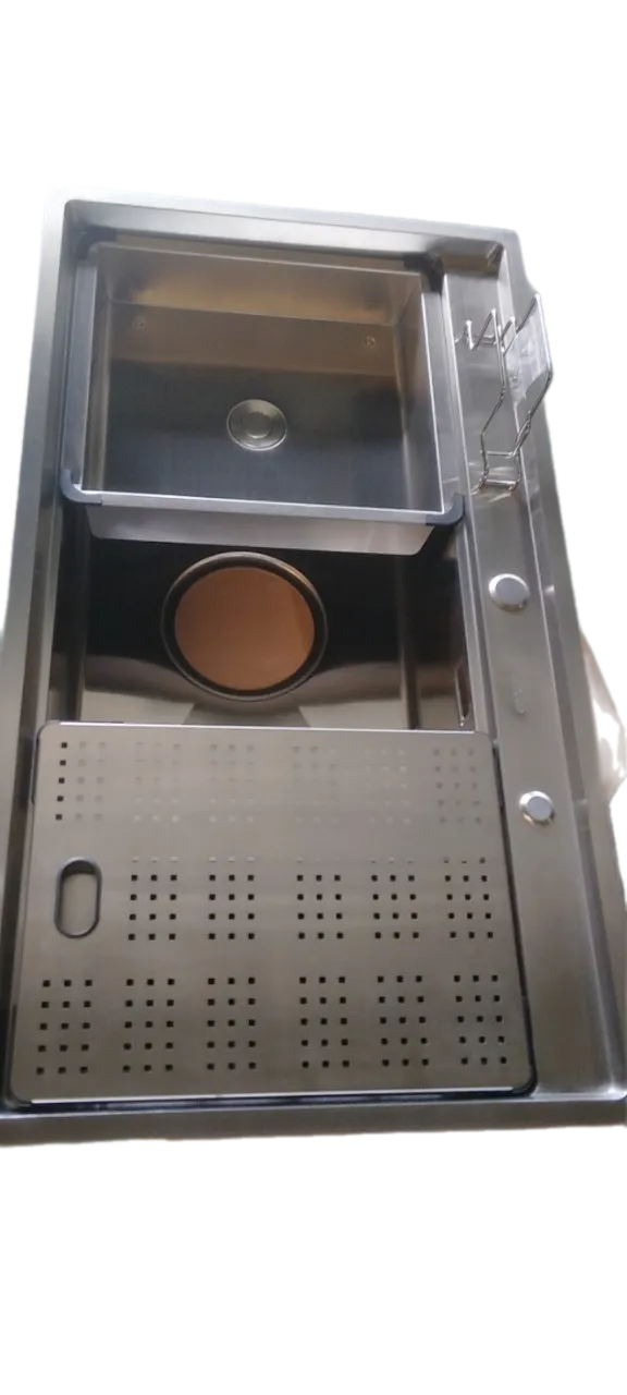 CHẬU CHÉN INOX LUXTA L9050-3.0-2658