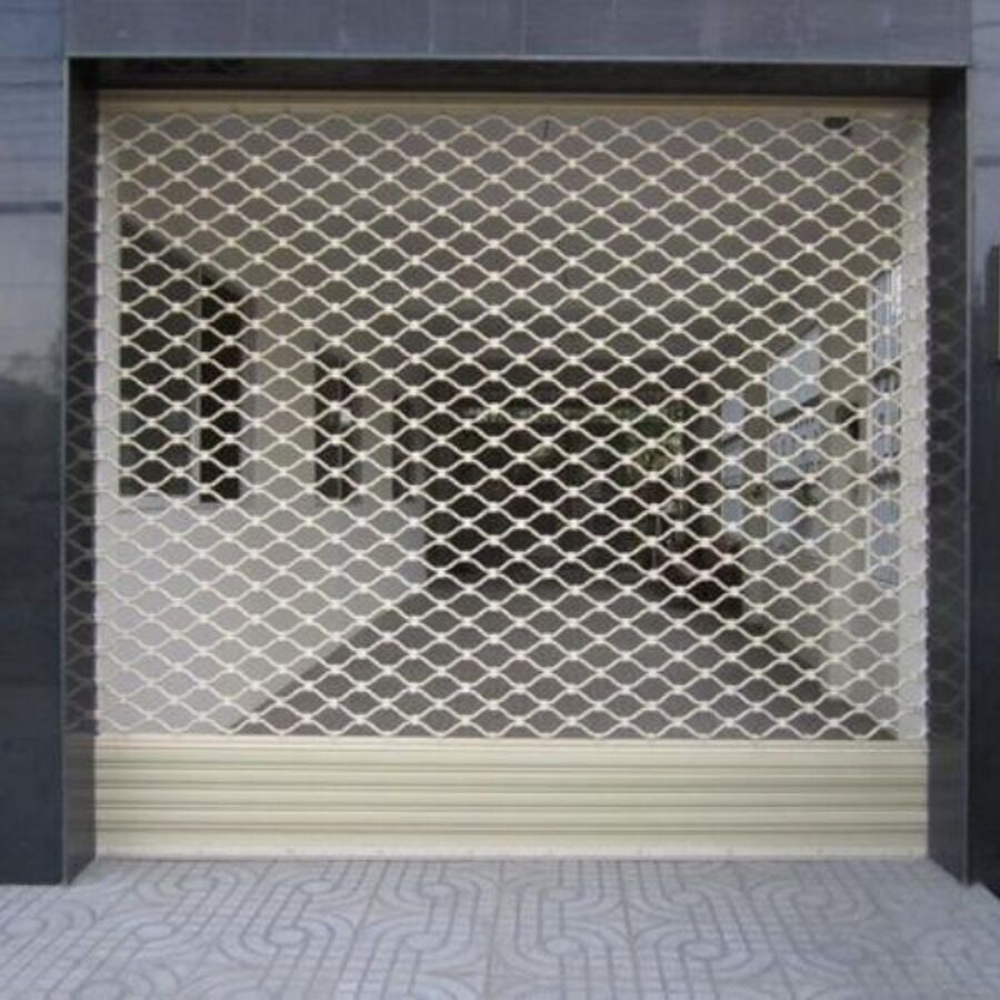 Cửa cuốn khe thoáng lưới mắt cáo-2849