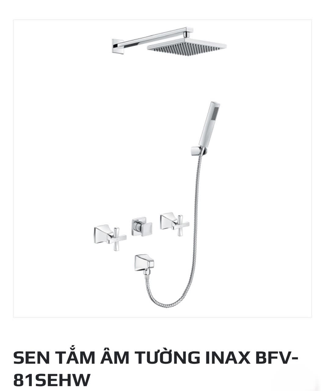 Sen tắm âm tường INAX BFV-81SEHW-3177