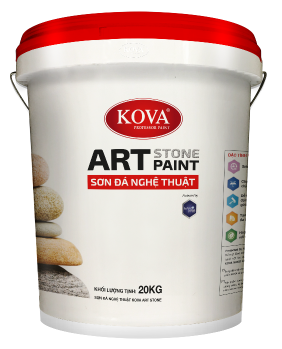Sơn giả đá kova 20kg (nhiều màu)-2691