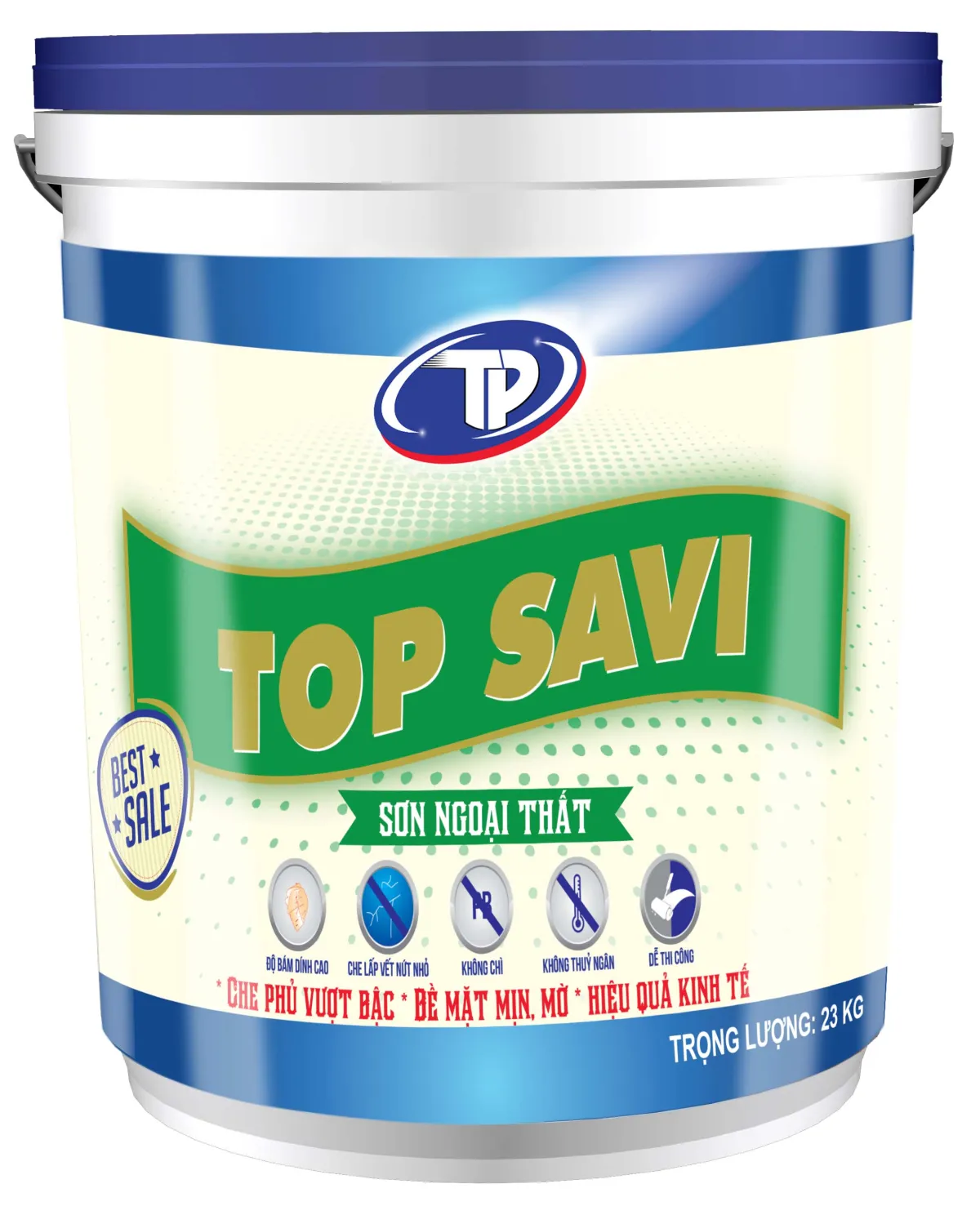 Sơn nước ngoại thất Toppaint 17L-4199