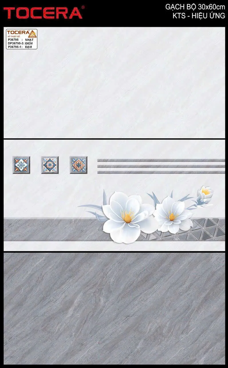 Gạch Ôp Tường 30x60cm đậm-nhạt 36795-5767